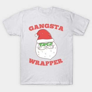 Gangsta Wrapper Santa T-Shirt